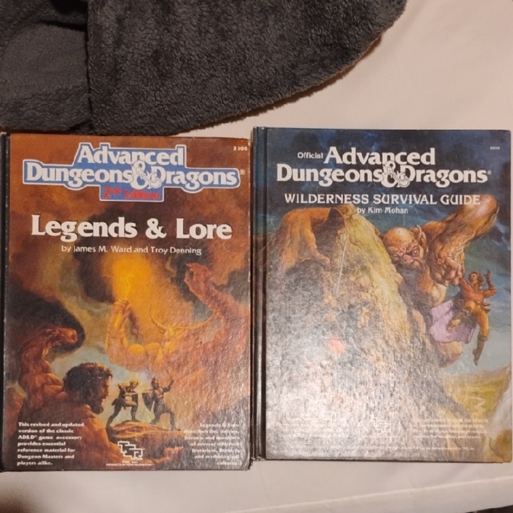 Advanced Dungeons & Dragons Books Set